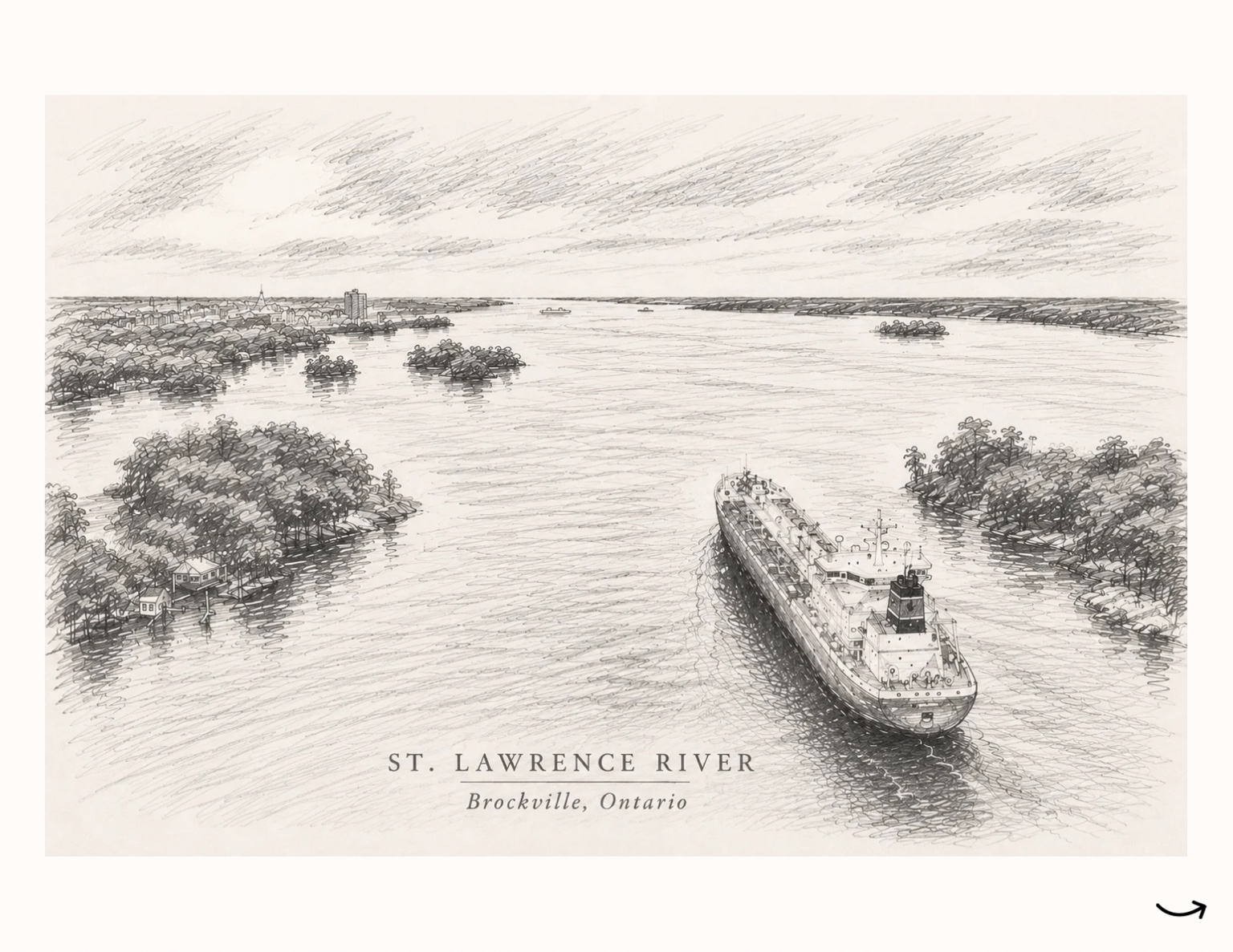 Front of the save the date postcard
